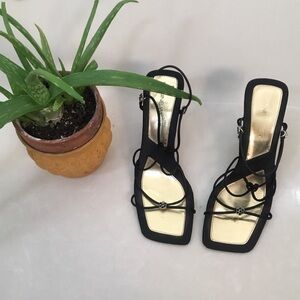 Nine West strappy heels